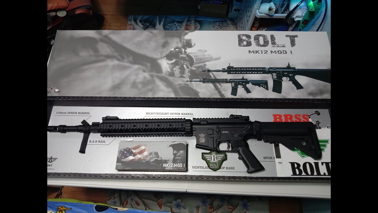 Unboxing / BOLT MK12 MOD 1 / Airsoft's Rifle