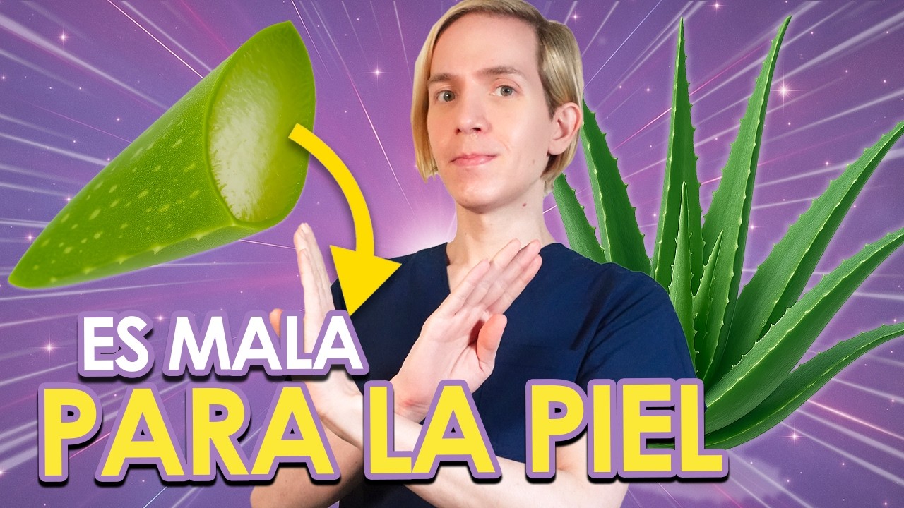 ALOE VERA para LA PIEL: ¿ES BUENO? ¿ES TOXICO? ¿HACE BIEN? Toda la verdad