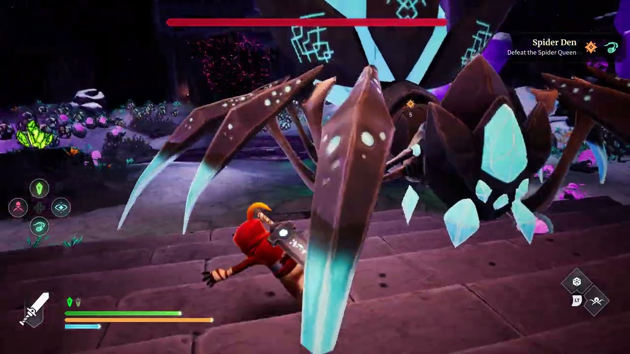 Astor: Blade of the Monolith - Part 7 Spider Den - PC Gameplay 4K (2160p) 60FPS