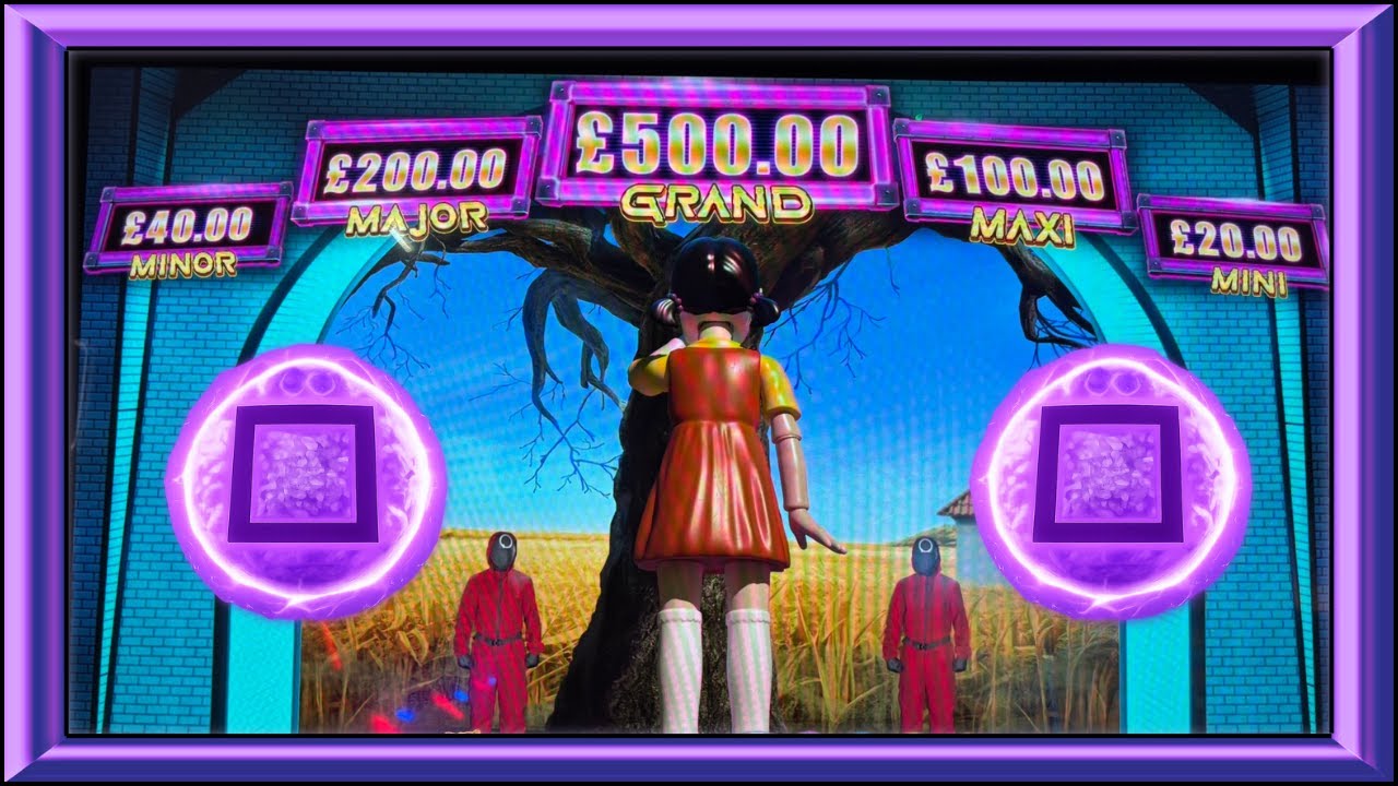 MIND-BLOWING DOUBLE CASHPOT ON SQUID GAMES!