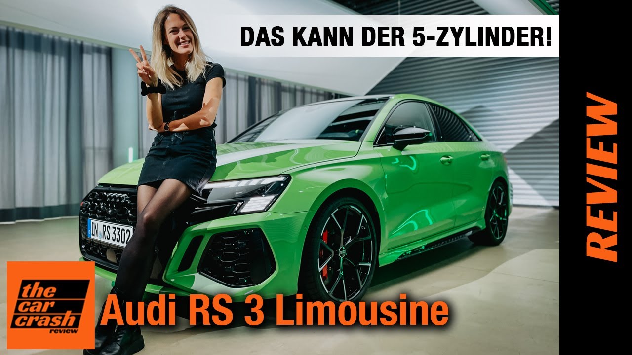 Audi RS 3 Limousine (2021) Das kann der neue 5-Zylinder! 💚 Review | Test | Preis | 400 PS | Sedan
