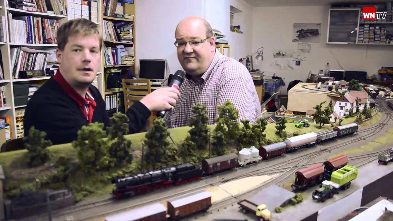 Zu Besuch bei Modelleisenbahner Holger Br&ouml;&szlig;kamp