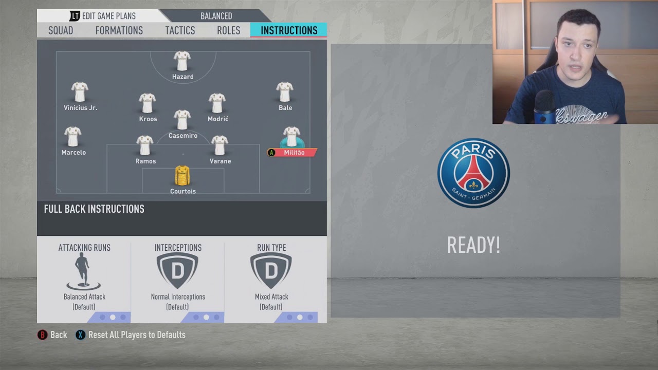 FIFA 20 BEST FORMATIONS, INSTRUCTIONS AND SETTINGS