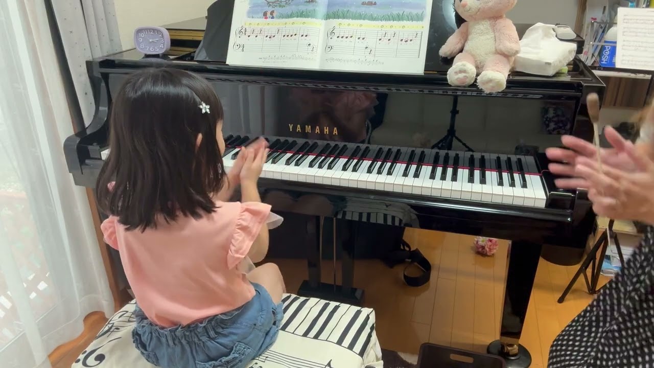 年長　6歳　レッスンです　2025.9