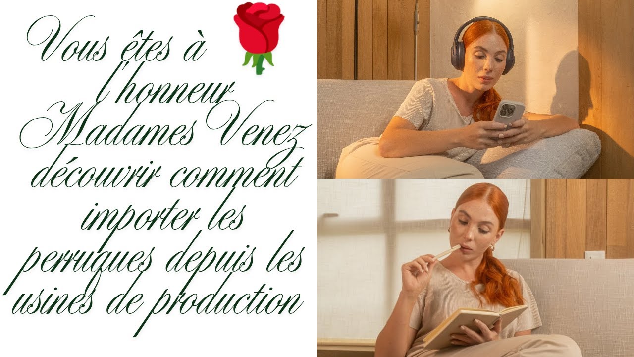 Vous êtes à l'honneur Mesdames Venez découvrir comment importer les perruques depuis les usines 🌹👸💫