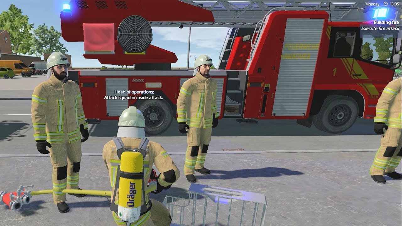 Emergency Call 112 – Hanover Firefighters On Duty! 4K