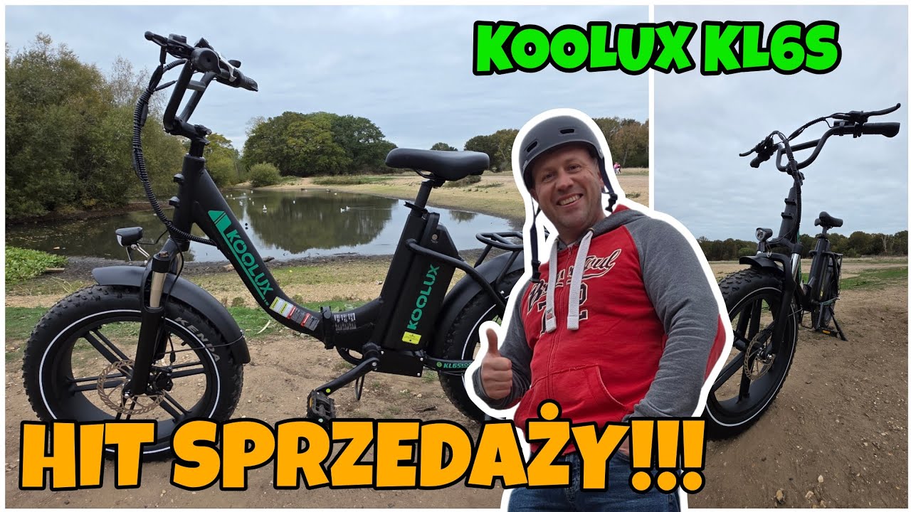 Cena vs jakość? KOOLUX KL6S – elektryczny rower, HIT sprzedaży i w 100% legalny! 🔥