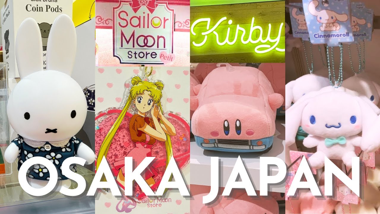 Japan Osaka Kawaii🌸 Sailormoon • Miffy • Sanrio • Kirby Cafe 🇯🇵 日本冬季大阪 • 美少女战士 • 三丽鸥 • 柯比 • 米菲