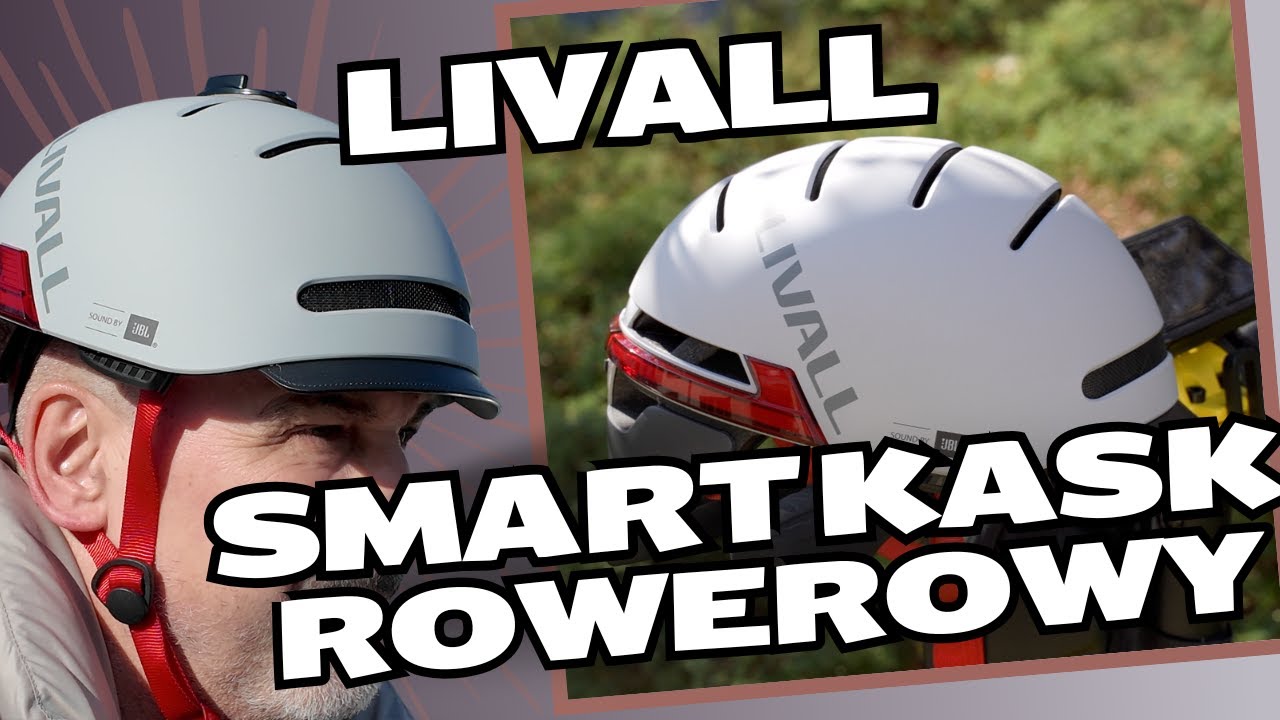 Livall BH51M NSO Sound by JBL - smart kask rowerowy.