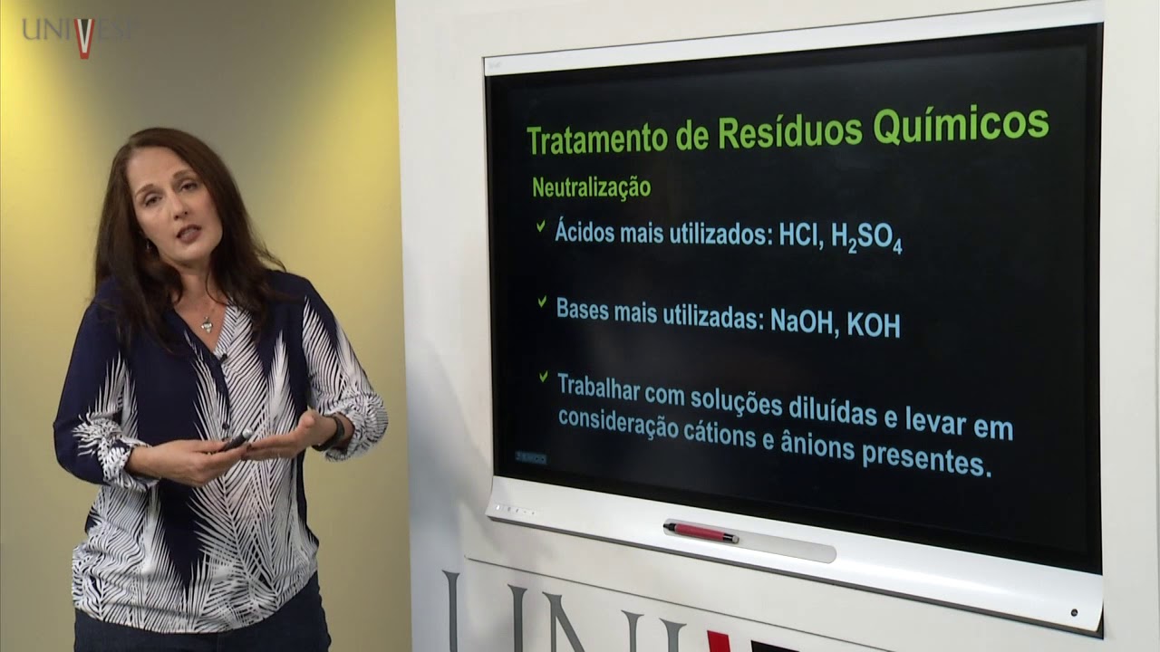 Química Experimental - Aula 07 - Tratamento de Resíduos Químicos