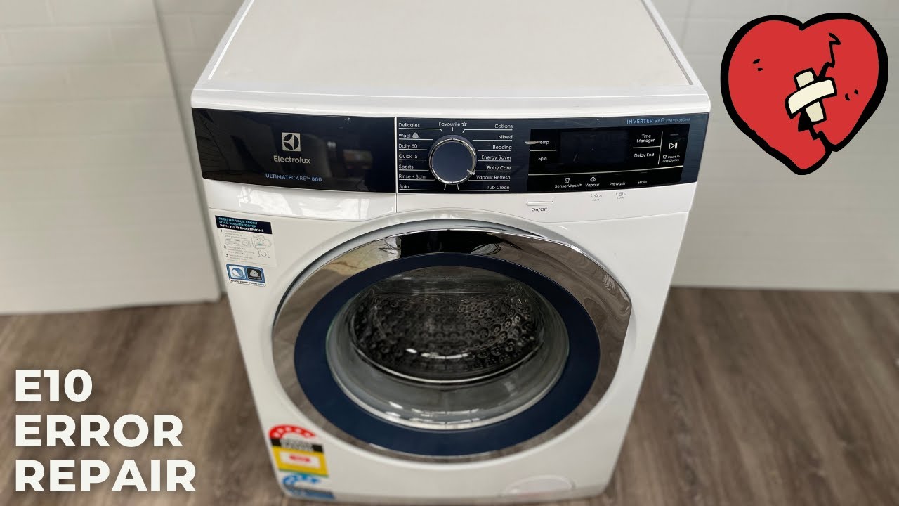 Устранение ошибки E10 в стиральной машине Electrolux
