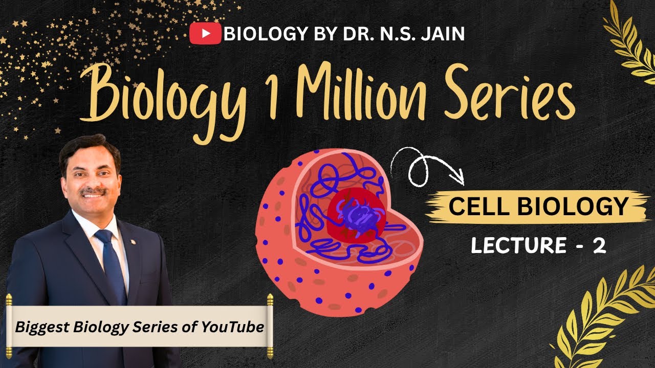 Biology 1 Million Series | Cell Biology #2 Important for All Competitive Exams 🔥| Dr. N.S. JAIN