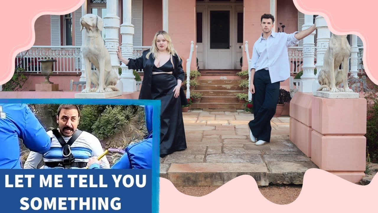 they're being SO weird | luke newton and nicola coughlan