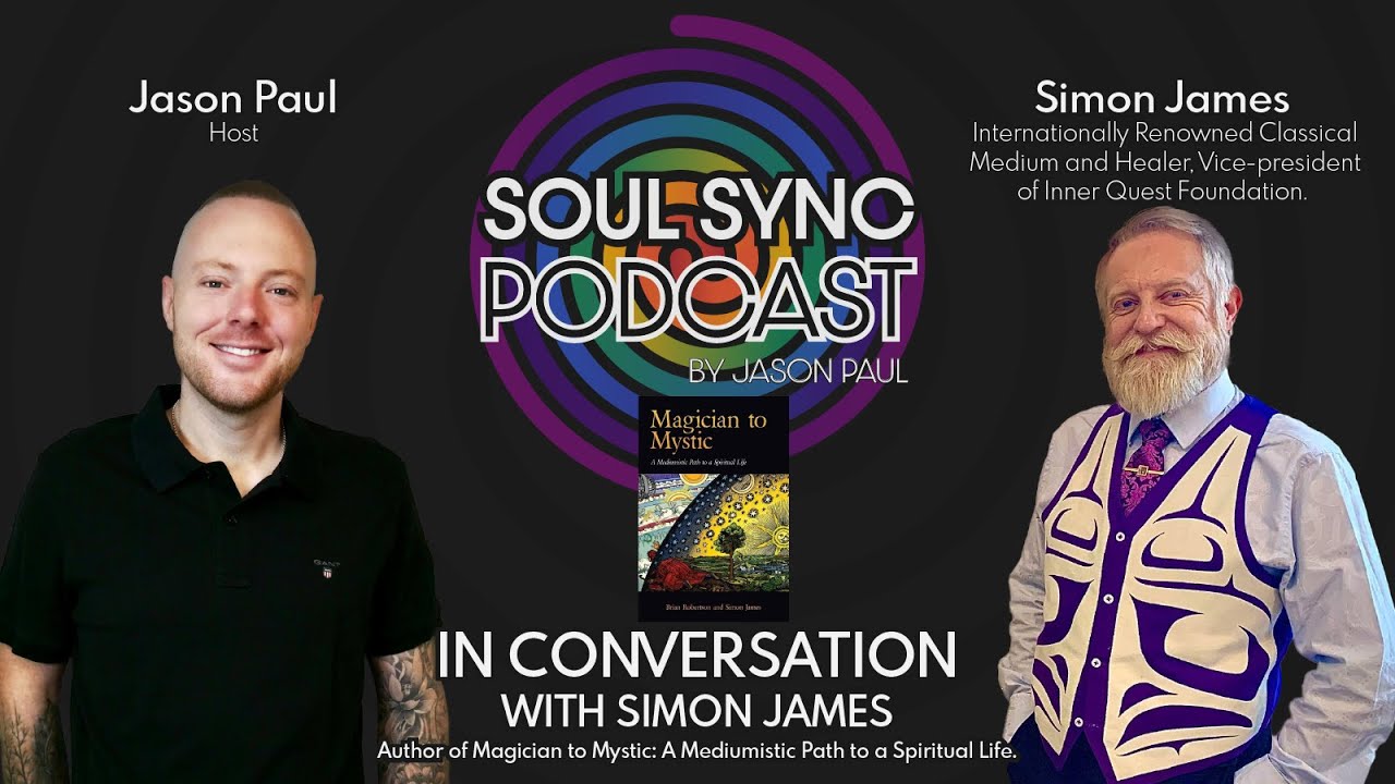 Simon James - One of today&rsquo;s finest classical mediums, healer and co-author of a remarkable book.