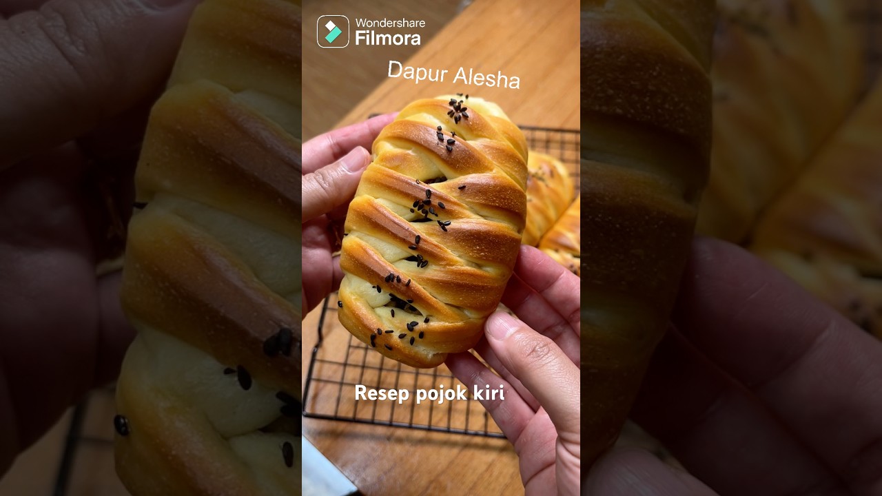 Cara Membentuk Roti Manis Part 54 #rotimanis #reseprotimanis #rotipisang #rotipisangcoklat #fyp