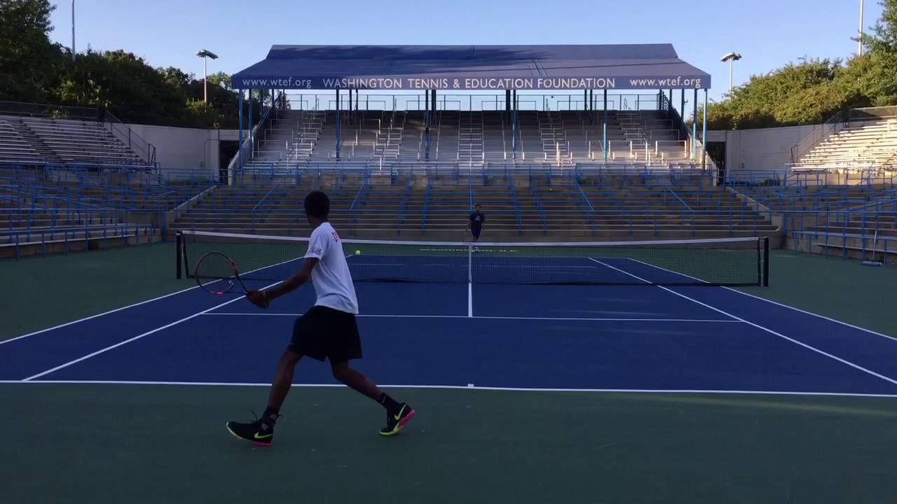 Jordan Chrysostom Practice Session at WTEF