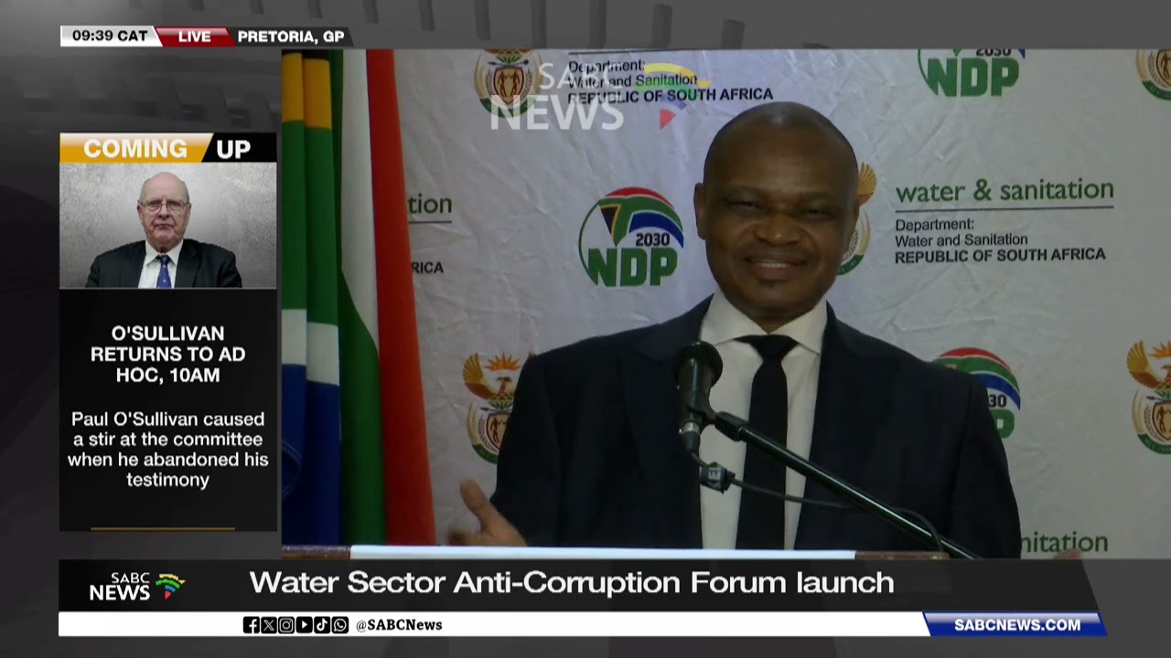 Water Sector Anti-Corruption Forum launch