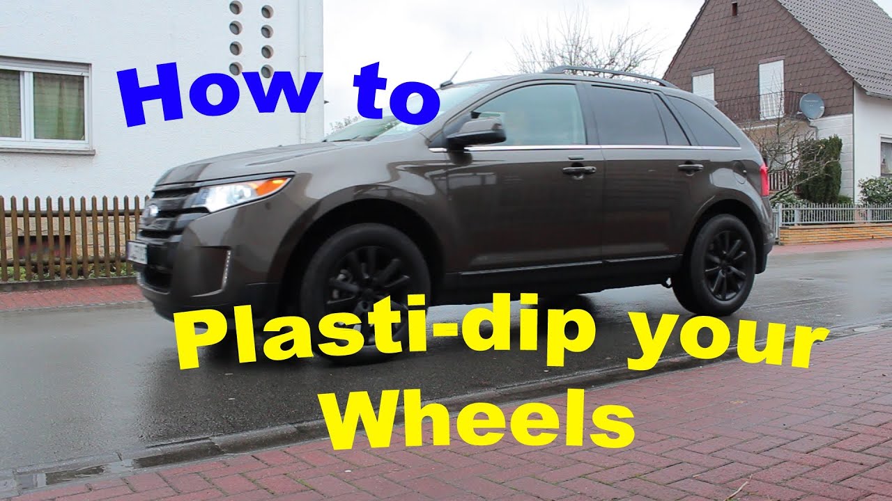 Plasti-dip Ford Edge