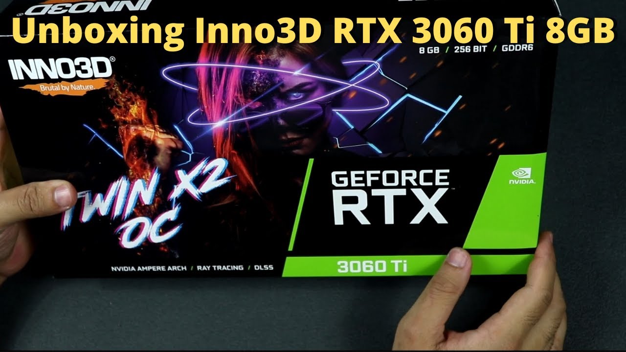 Unboxing Inno3D RTX 3060 Ti 8GB