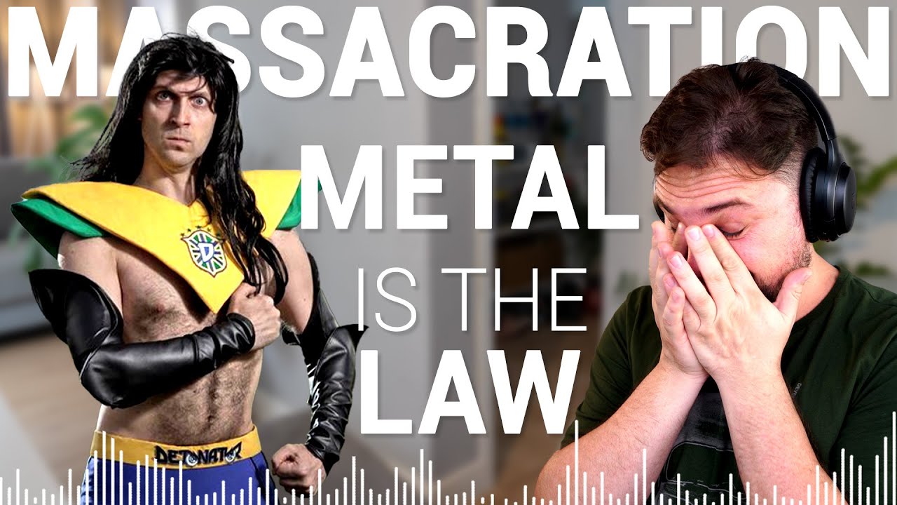 🇧🇷 FIRST TIME REACT TO Massacration - Metal is the Law | Gio