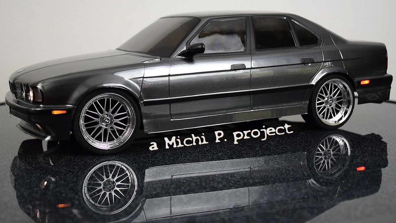 APlastics BMW 535i E34 on Tamiya TT-01E