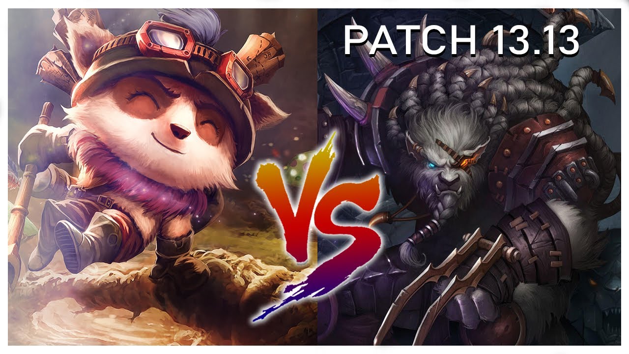 RENGAR TOP VS TEEMO PARCHE 13.13 - POBRE TEEMO