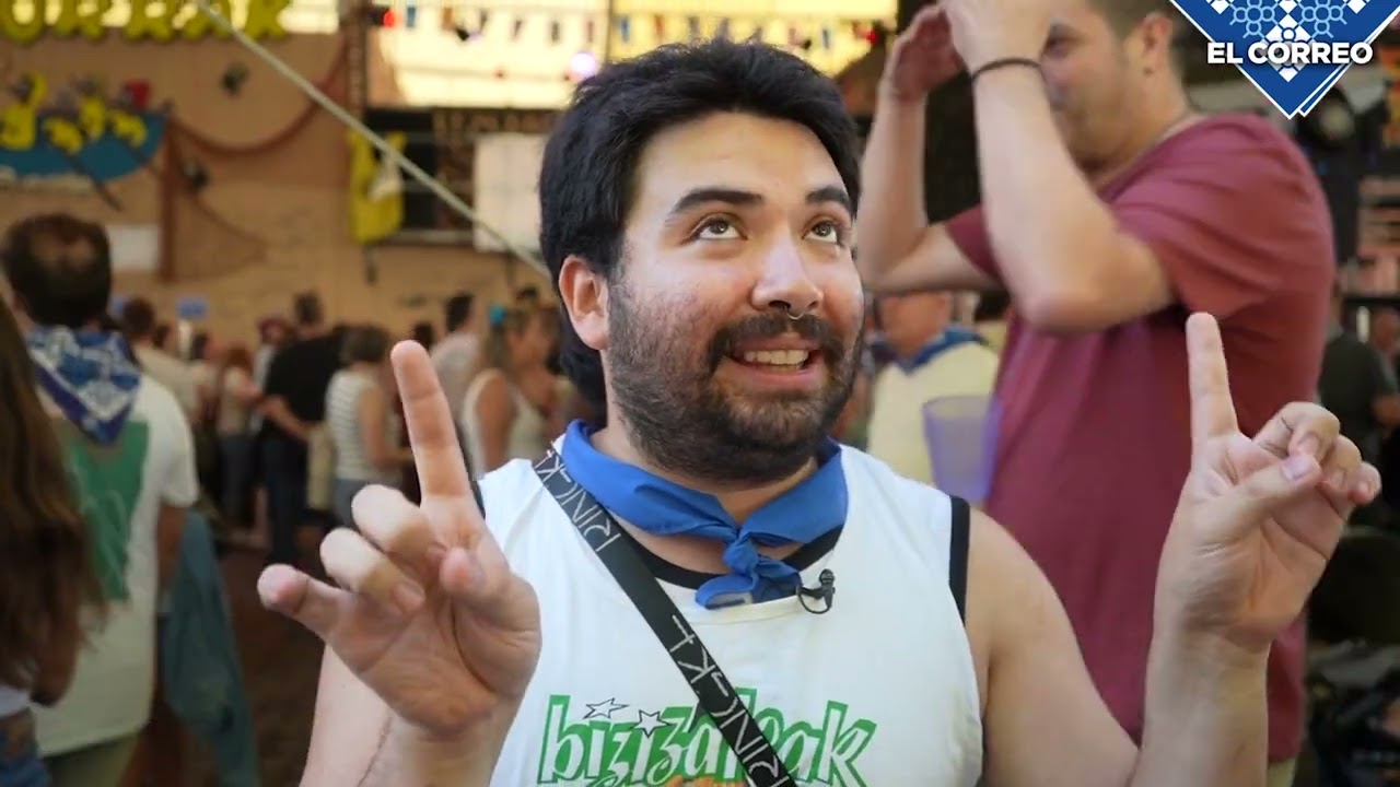 Concurso de comeflanes en Bilbao