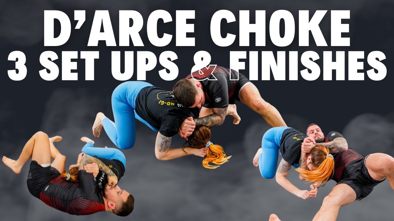 D'arce Choke | Sit Through D'arce | Cradle D'arce