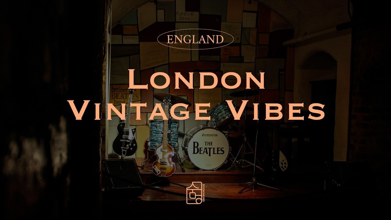 [Playlist 🇬🇧] London Vintage Vibes 런던을 걷는 듯한 감성 음악 여행 #playlist