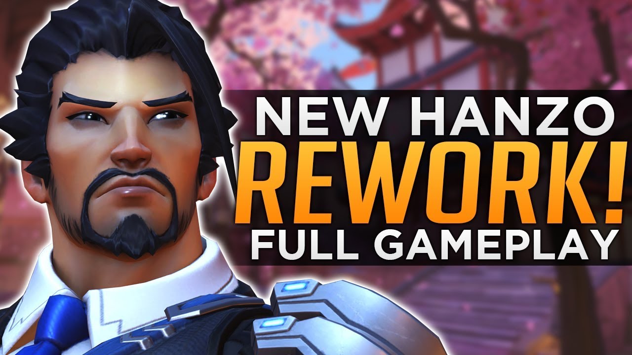 Overwatch NEW Hanzo REWORK Gameplay! - ALL Abilities Breakdown!
