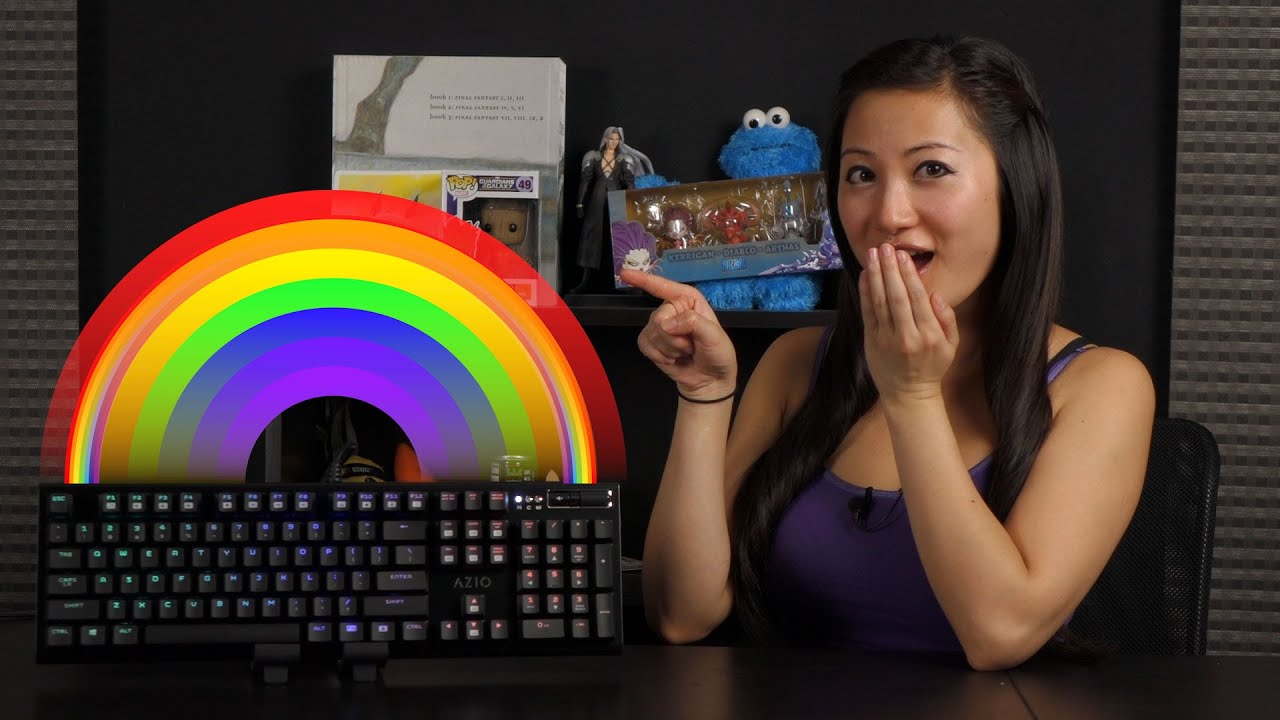 Azio MGK 1 RGB Backlit Mechanical Gaming Keyboard: Kailh Blue Switches: Overview