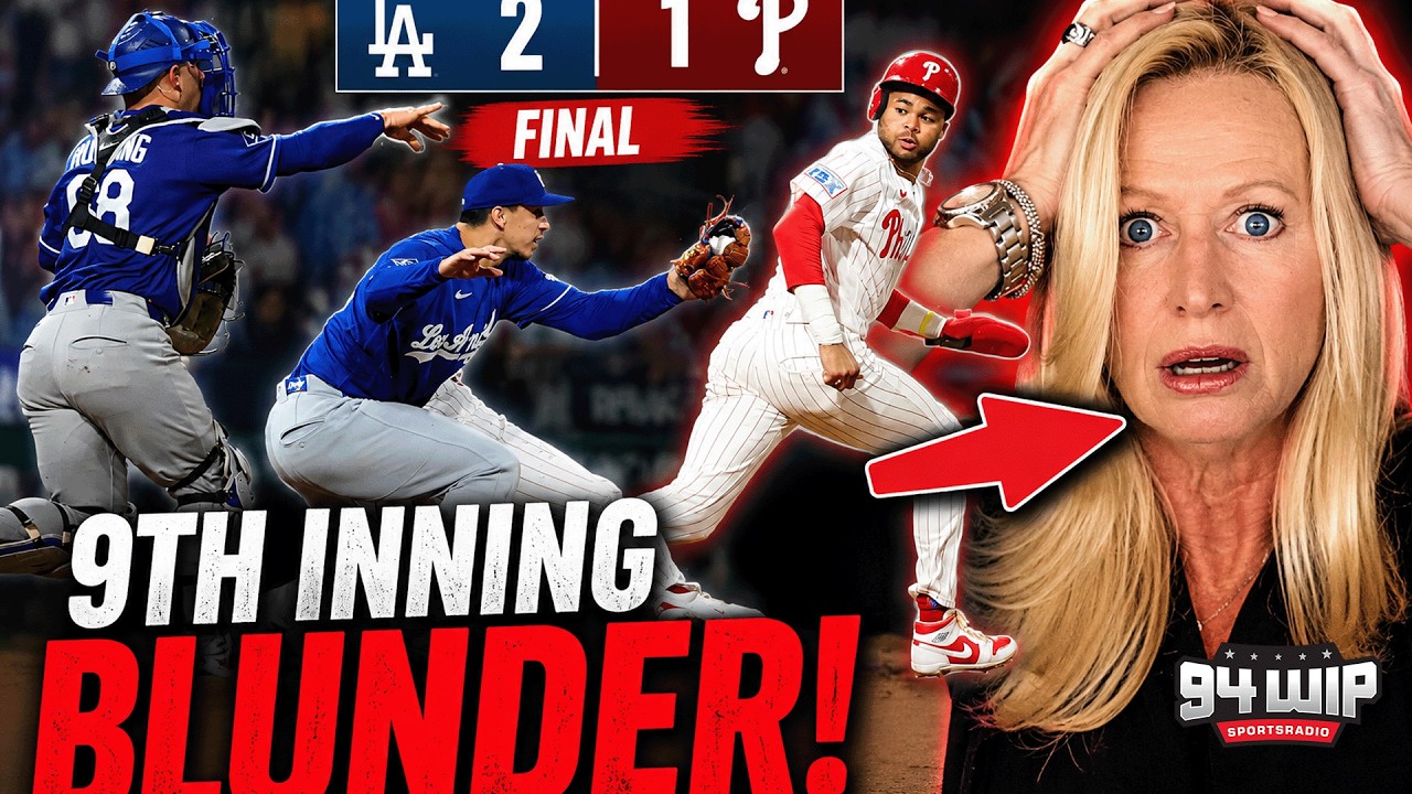 WORST Ending Ever?! Phillies 9th Inning Meltdown vs. Dodgers | 94WIP
