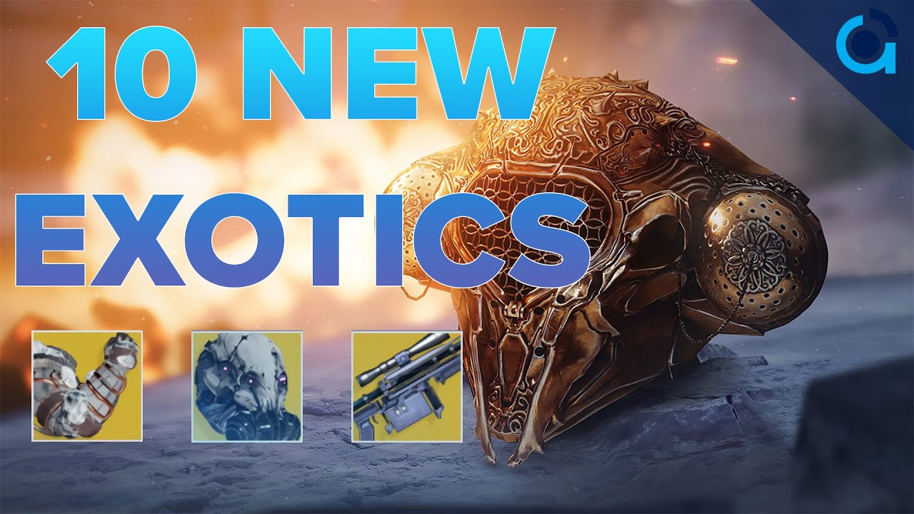 Destiny 2 10 NEW BEYOND LIGHT EXOTICS | New Beyond Light Trailer | Preview and Thoughts
