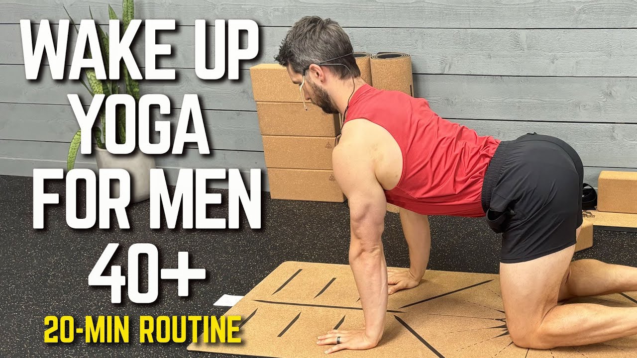 Morning Yoga for Men 40+ | Easy Wake Up Routine