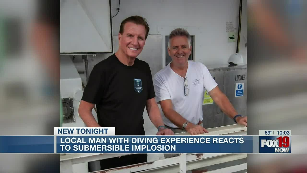 Ohio man with diving experience reacts to submersible implosion