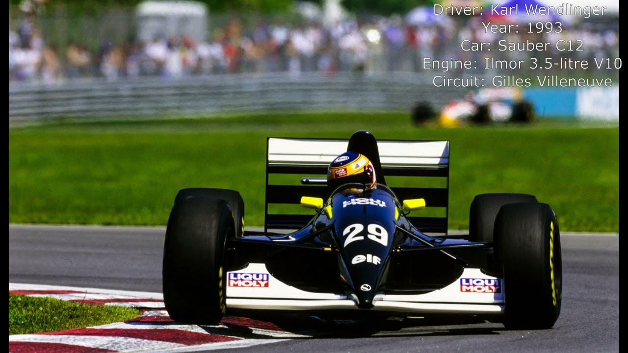 Sauber F1 onboard 1993