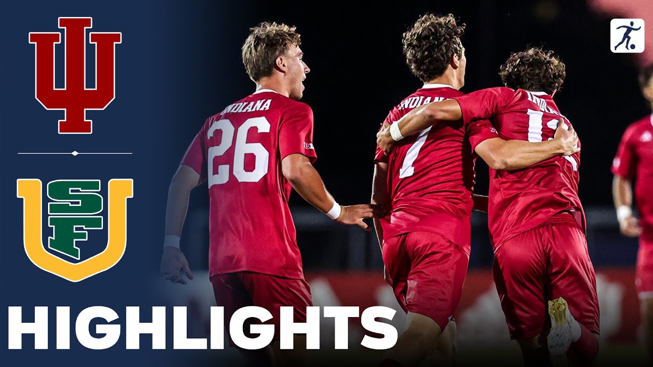Indiana vs San Francisco | What a Comeback | NCAA College Soccer | Highlights - August 24, 2025