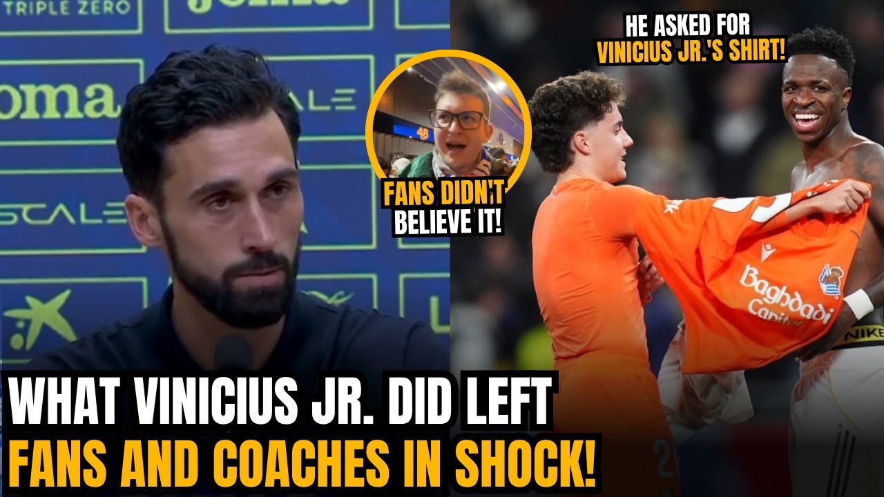 🚨CHECK OUT THE INCREDIBLE PERFORMANCE VINICIUS JR PLAYED THAT MADE THE COACH AND FANS HAPPY!