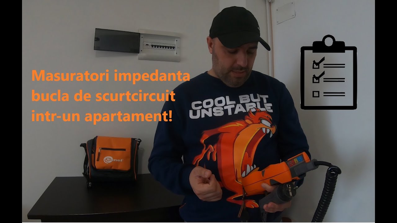 #Electrician - Masuratori impedanta bucla de scurtcircuit, intr-un apartament dintr-un bloc nou!