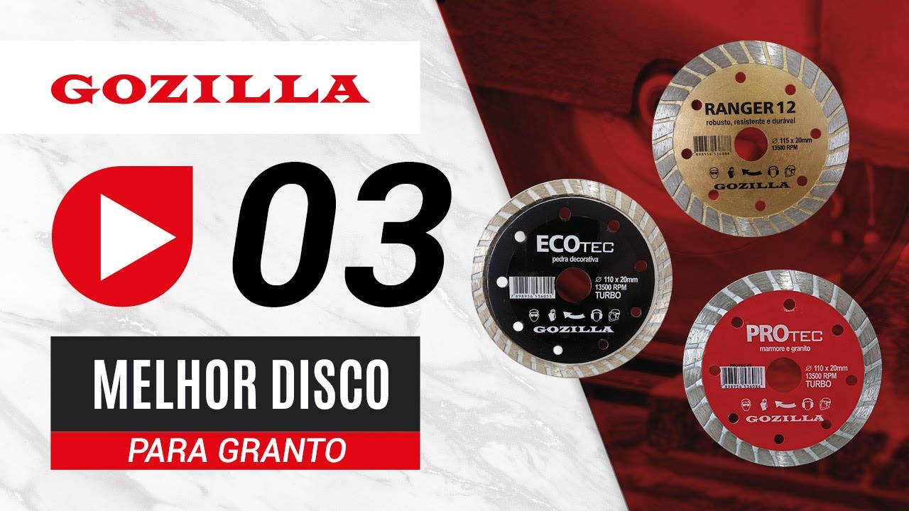 Qual melhor disco para corte de granito?