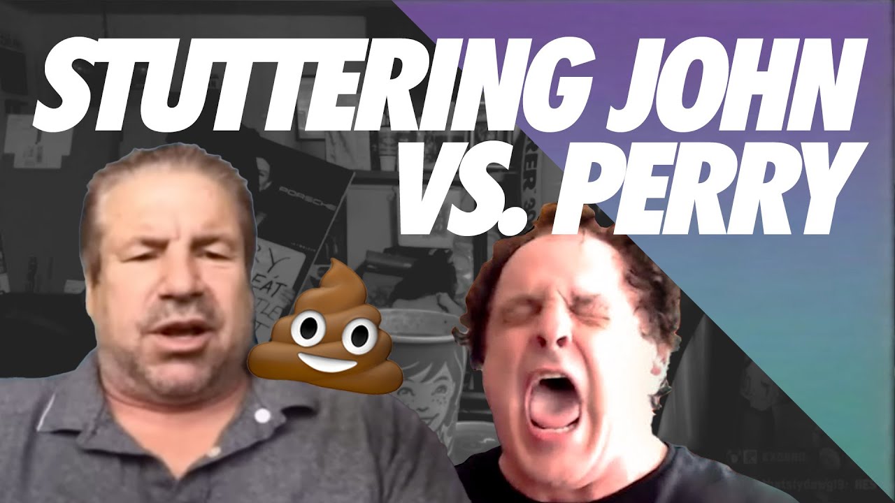 STUTTERING JOHN MELENDEZ VS. PERRY CARAVELLO - Perry Caravello LIVE!