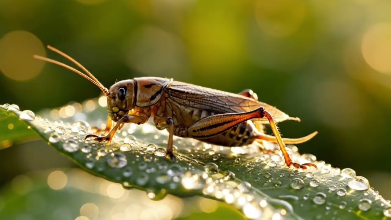 Morning Cricket Sounds Deep Relaxing Nature Ambience#Crickets #NatureSounds #MorningRelax #CalmMind