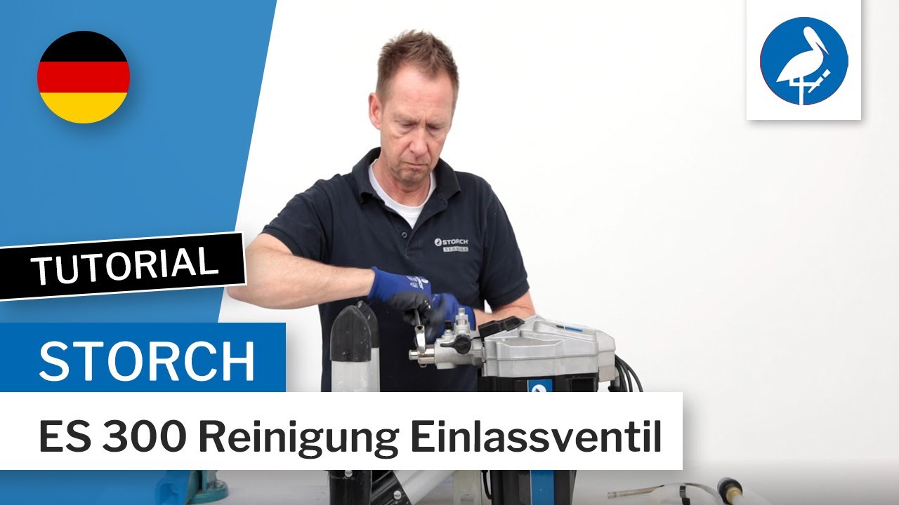 STORCH Airless EasySpray ES 300: Wartung und Pflege [DE]