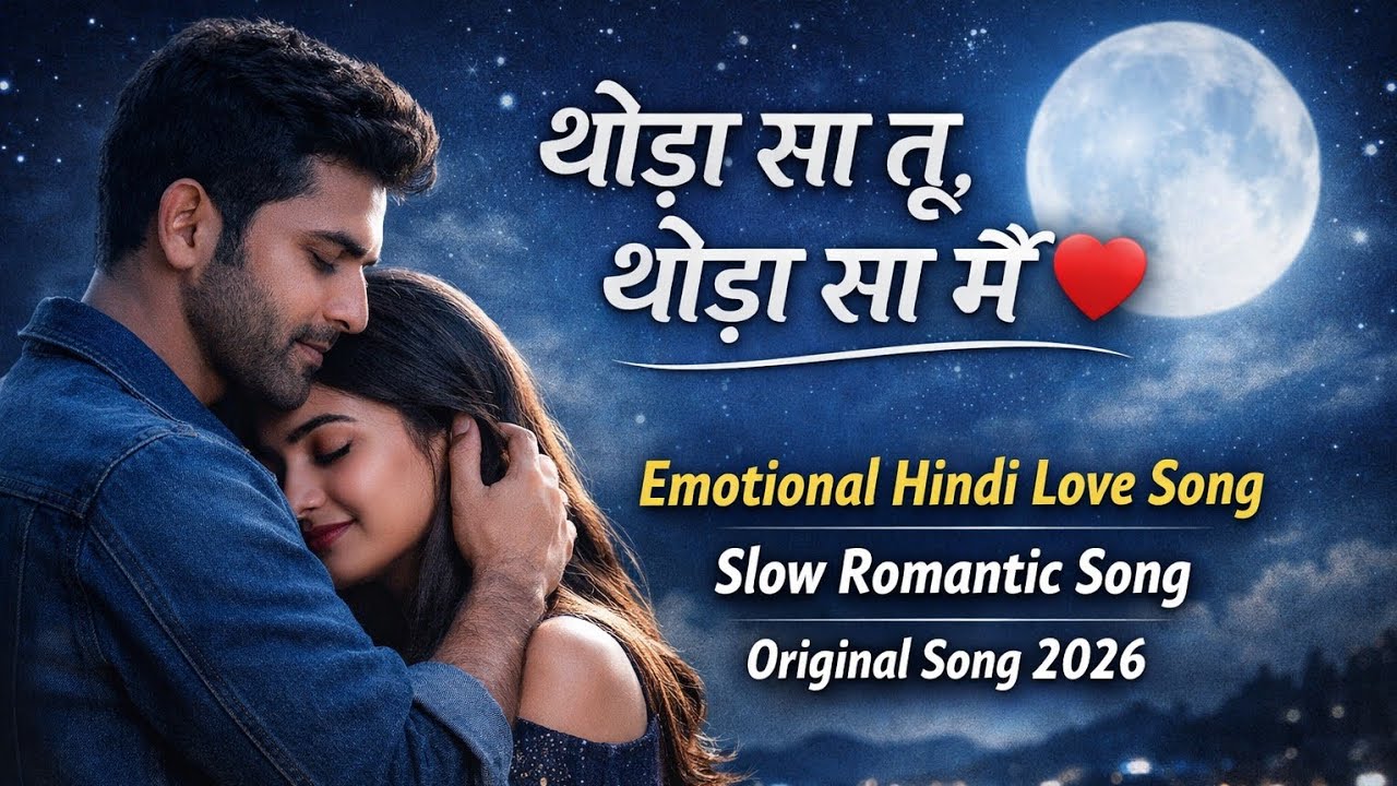 थोड़ा सा तू, थोड़ा सा मैं ❤️ | Emotional Hindi Love Song | Slow Romantic Song | Original Song 2026