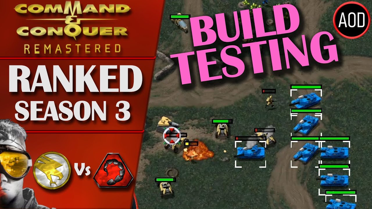 Command & Conquer Remastered: Tiberian Dawn (C&C TD) - 1v1 Online Ladder / Ranked - Season 3