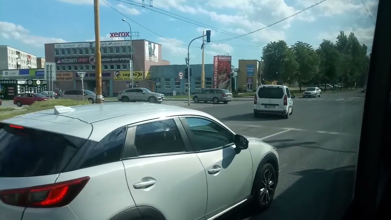 MHD Košice - Linka 25 smer Poľov (Sor NB12 