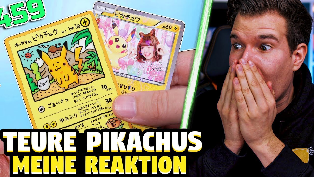 TheZeroOfTime reagiert auf Pikachu Karten Sammlung 🔥😱