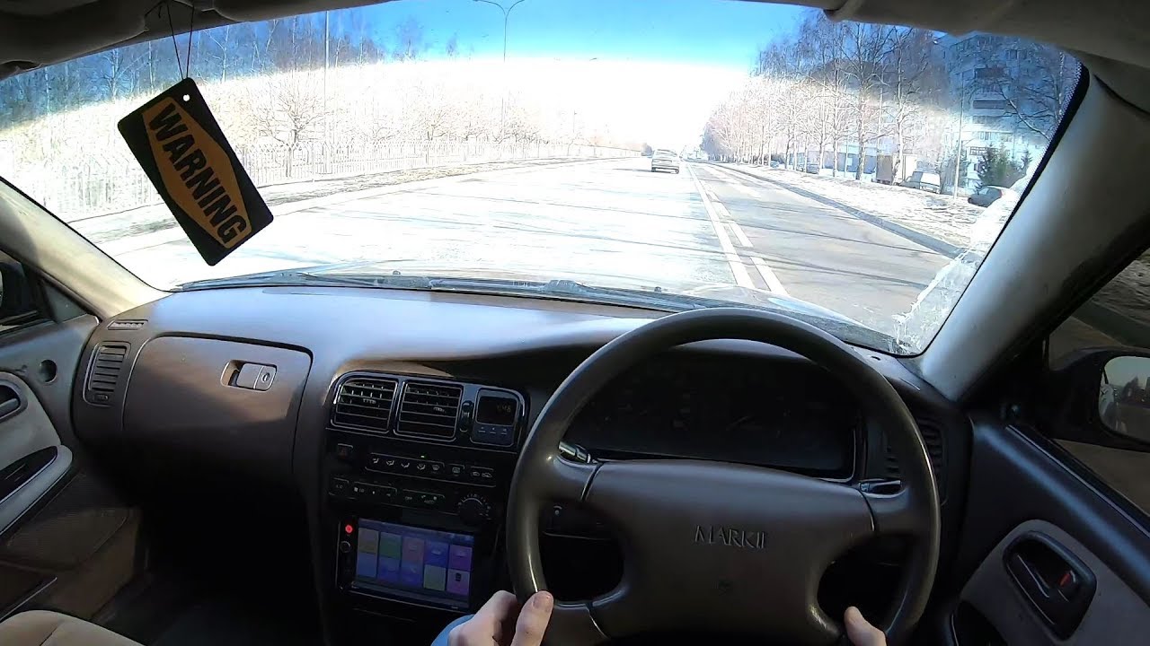 1993 Toyota MARK II POV TEST DRIVE