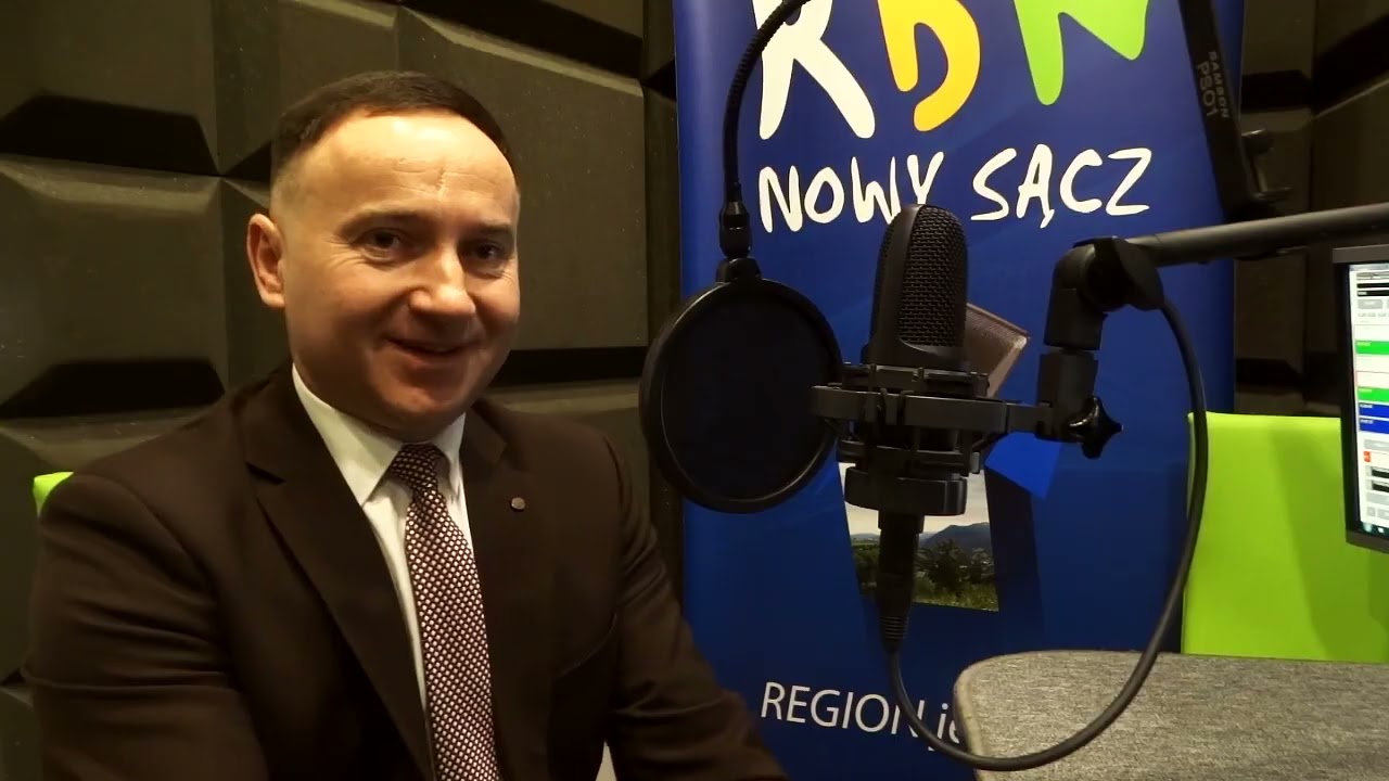 Jacek Migacz, wójt gminy Grybów. Słowo za słowo w RDN Nowy Sącz (19.02.2026)