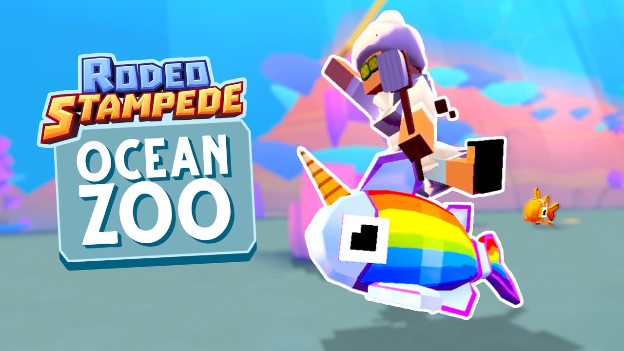 🦈 ZOO OCE&Aacute;NICO 🐟 Animales MARINOS!! | Rodeo Stampede: Sky Zoo Safari #10 | Play Store APK